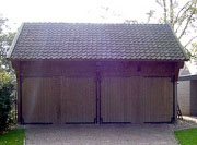 Houten garages