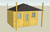Hooiberg tuinhuis Cothen