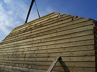 De opbouw van een dubbele garage