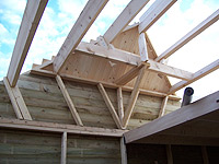 De opbouw van een dubbele garage