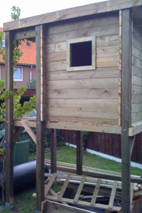 De opbouw van een Kinderspeelhuis
