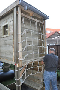 De opbouw van een Kinderspeelhuis