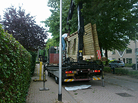 De opbouw van een bijzonder tuinhuis