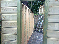 De opbouw van een bijzonder tuinhuis