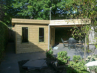 De opbouw van een bijzonder tuinhuis