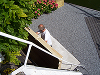 Tuinhuis op kade