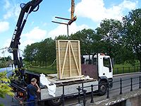 Tuinhuis op kade